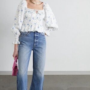 Faithfull Gillian Top in Astoria Floral Print size S